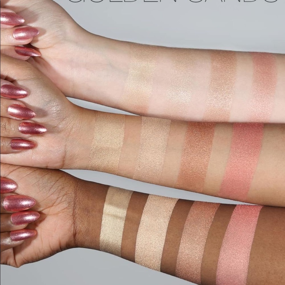 HUDA beauty 3D highlighter palette-gold sand 🎨 🌈 - Picture 4 of 6